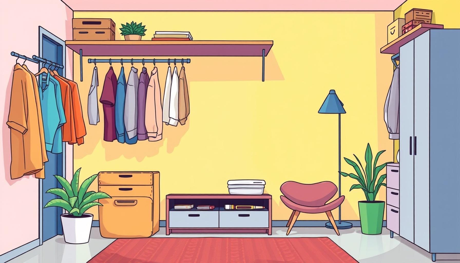 Transform Your Closet Into a Minimalist  Functional Space Today