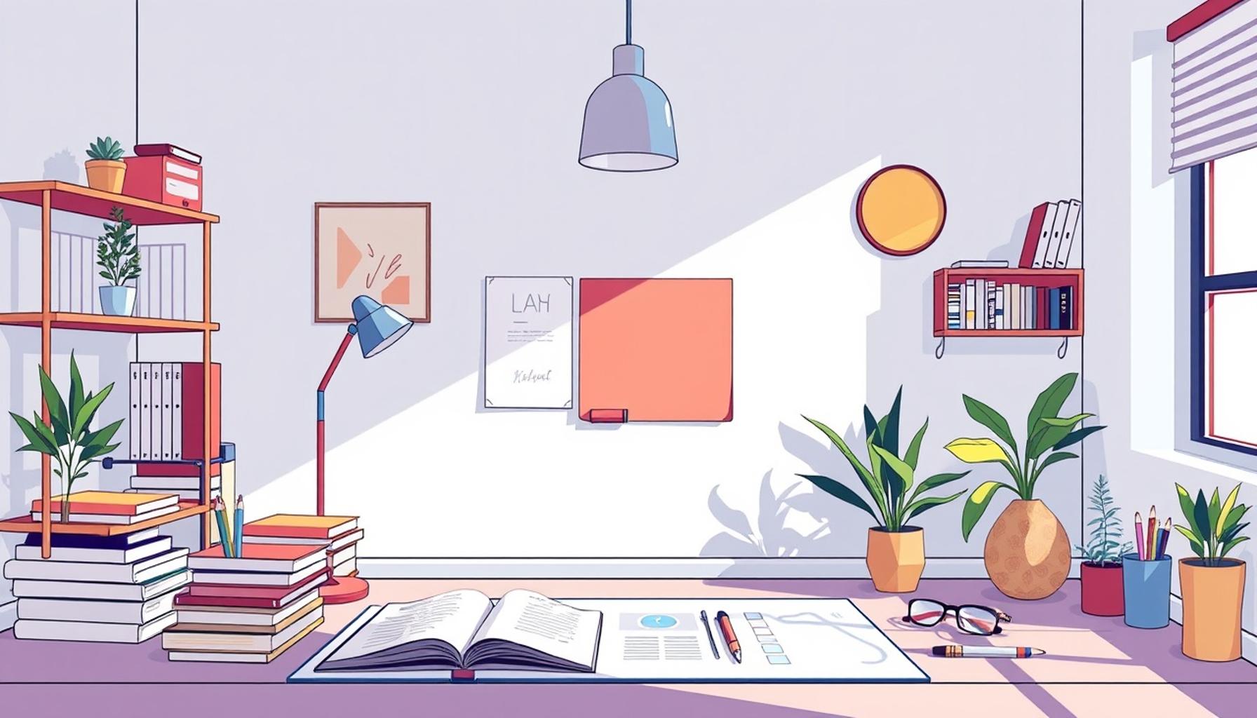 How to Plan a Minimalist Study Space to Boost Focus